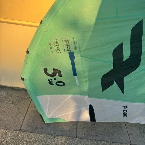 F-One Swing V4 5m2 Très Bon Etat Réparée