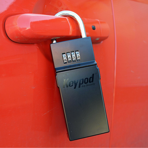 Northcore Keypod 5GS ouvert avec clés