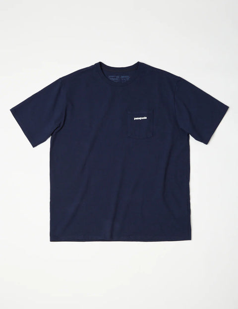 T-Shirt Patagonia Logo Pocket Responsibili-Tee® Stone Blue