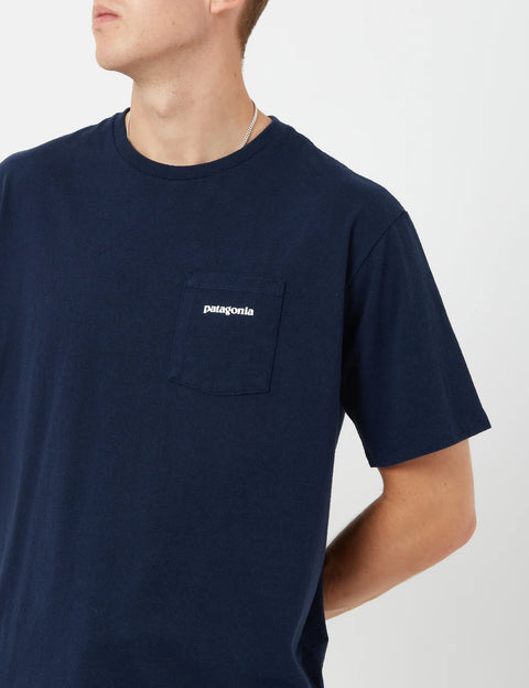 T-Shirt Patagonia Logo Pocket Responsibili-Tee® Stone Blue