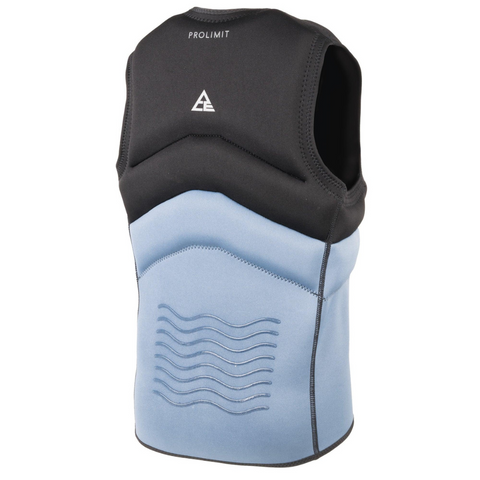 Prolimit Ace Halfpadded Vest FrontZip Black/Blue