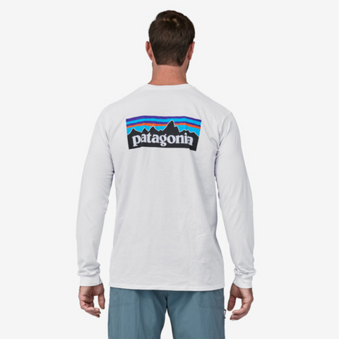 T-Shirt Patagonia Long-Sleeved P-6 Logo Responsibili-Tee®