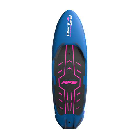 Planche wingfoil Blackbird Mid Length Carbon Electric Blue