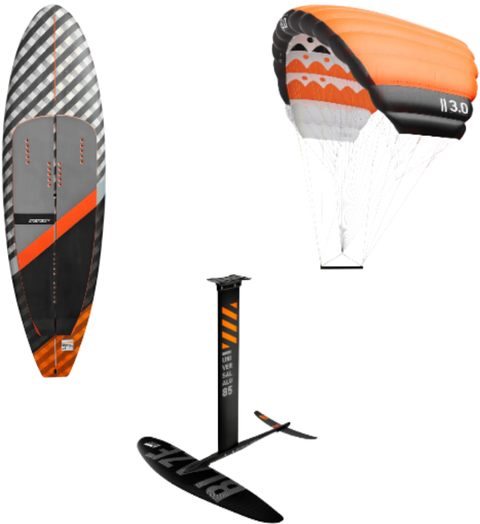 PACK RRD NARWHAL LTE Y31/32 + BLAZE LTE CARBON FOIL SET Y30 + POCKET WING Y30