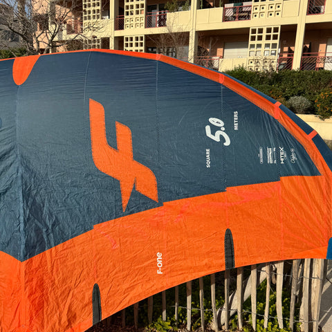 F-One Origin 5m2 Très Bon Etat Réparée