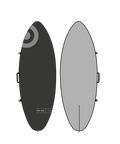 Housse NeilPryde Mid Size noire pour planche mid-length