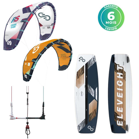 PACK KITESURF ELEVEIGHT PERFORMANCE - 2 AILES + BARRE + PLANCHE