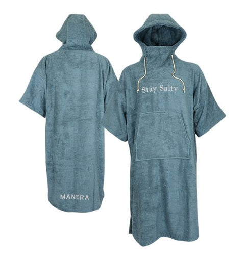 MANERA BAMBOO WINTER PONCHO TEAL