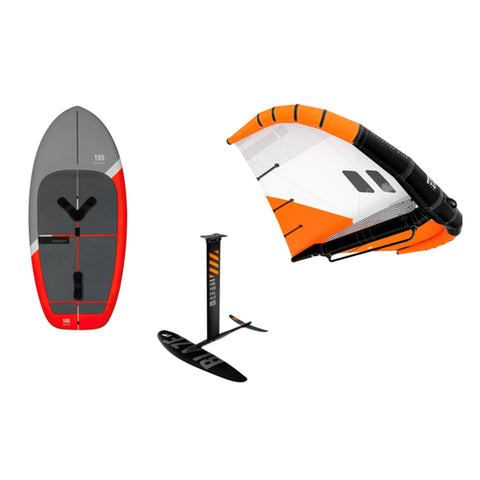Pack Wingfoil Complet RRD 2026 - Beluga Orange Line + Foil Blaze LTE + Evolution Wing V2